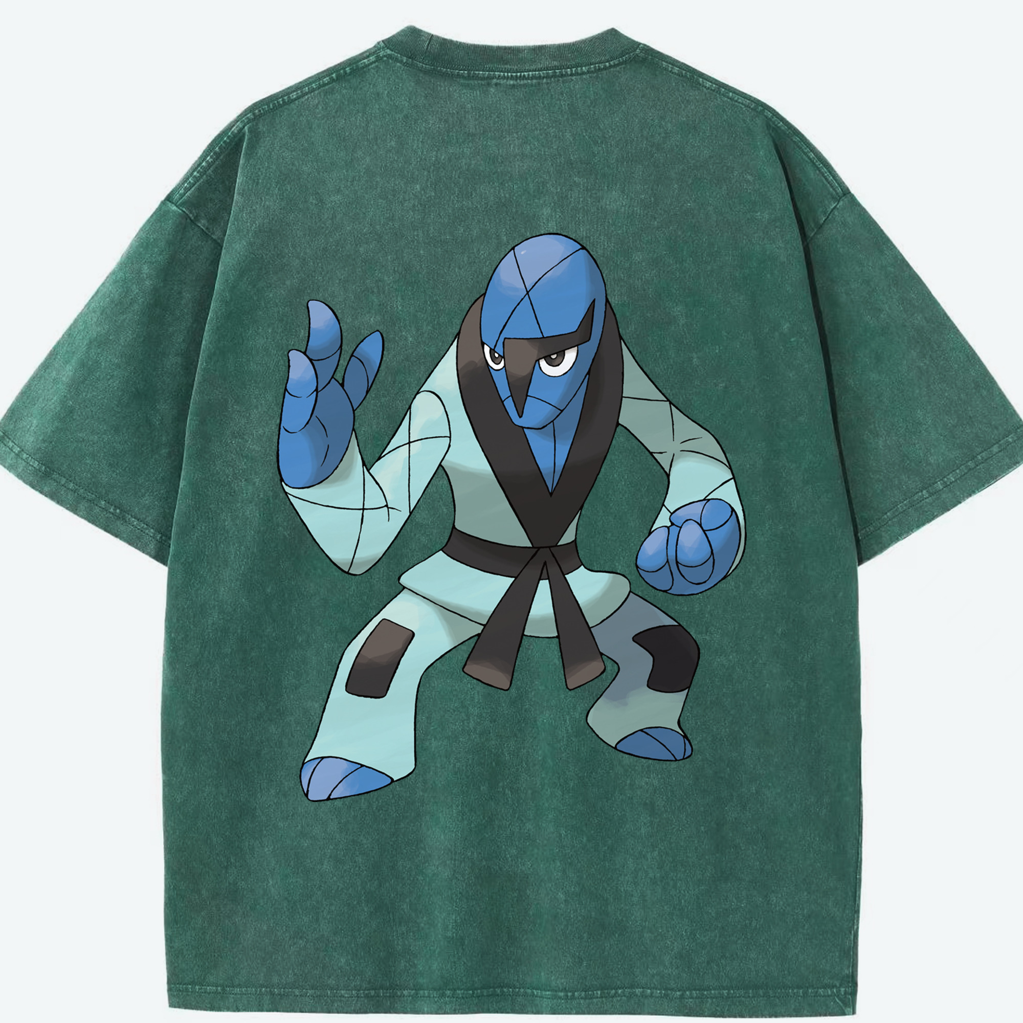 （画像用） ポケットモンスター Pokémon 綿100% ヴィンテージ風 半袖Tシャツ（背面プリント）